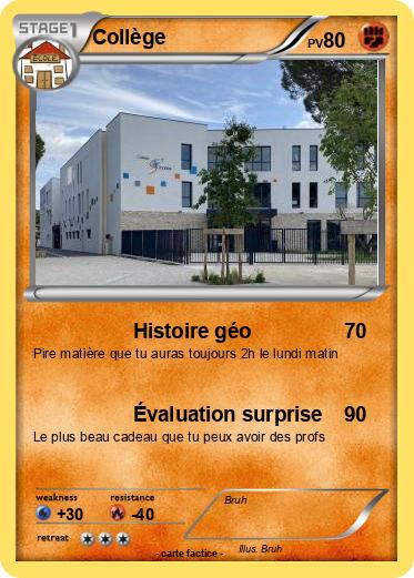 Pokemon Collège