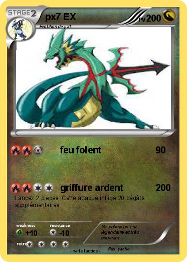 Pokemon px7 EX