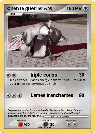 Pokemon Chen le guerrier