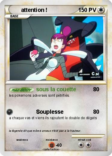 Pokemon attention !