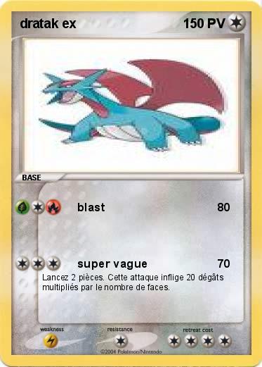 Pokemon dratak ex