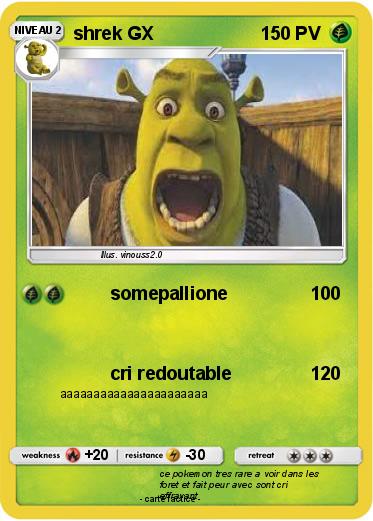 Pokemon shrek GX