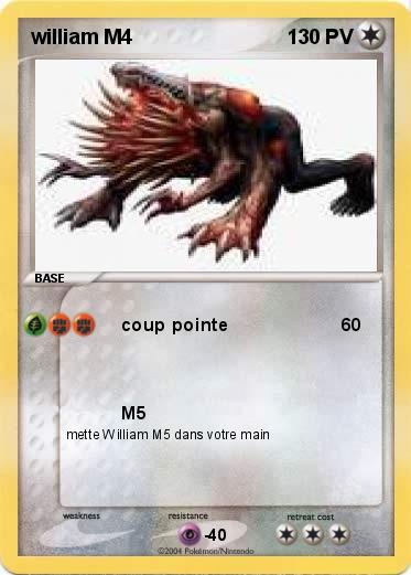 Pokemon william M4