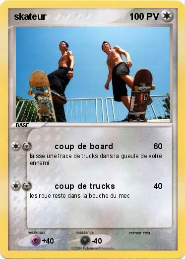 Pokemon skateur