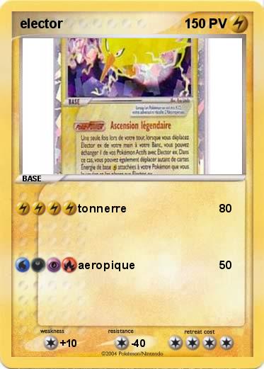 Pokemon elector