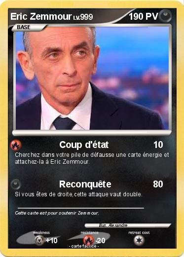 Pokemon Eric Zemmour