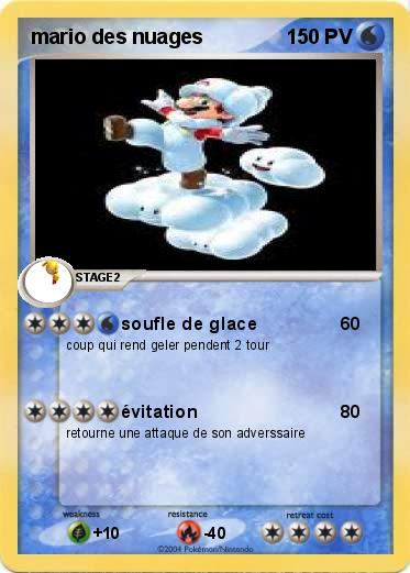 Pokemon mario des nuages