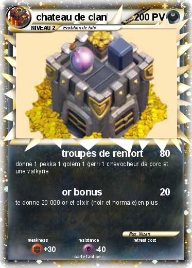 Pokemon chateau de clan