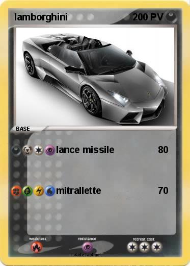Pokemon lamborghini