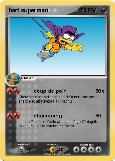 Pokemon bart superman