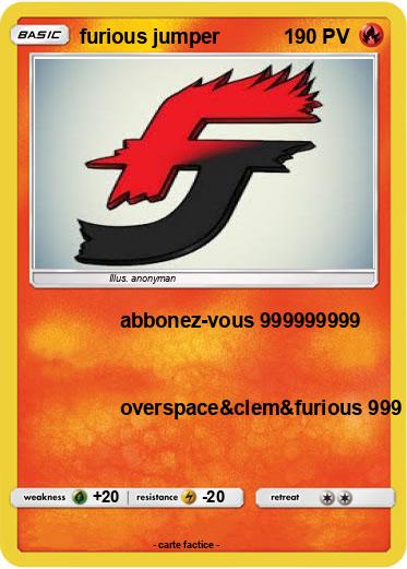 Pokemon furious jumper