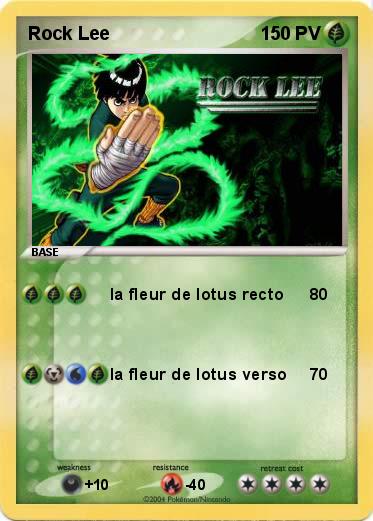 Pokemon Rock Lee