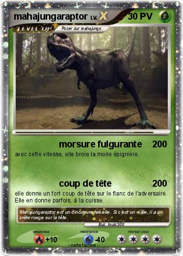 Pokemon mahajungaraptor