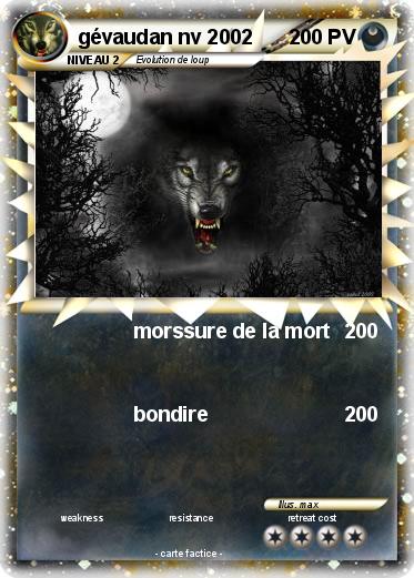 Pokemon gévaudan nv 2002