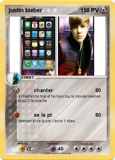 Pokemon justin bieber