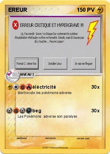 Pokemon EREUR