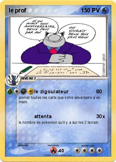 Pokemon le prof