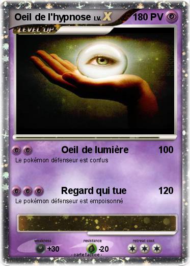 Pokemon Oeil de l'hypnose