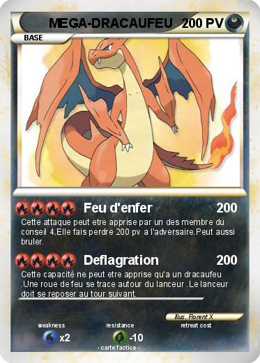 Pokemon MEGA-DRACAUFEU