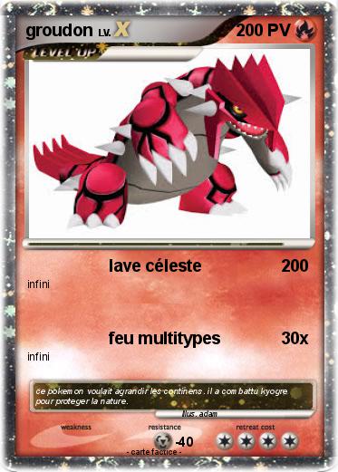 Pokemon groudon