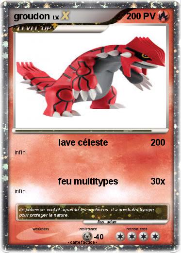 Pokemon groudon