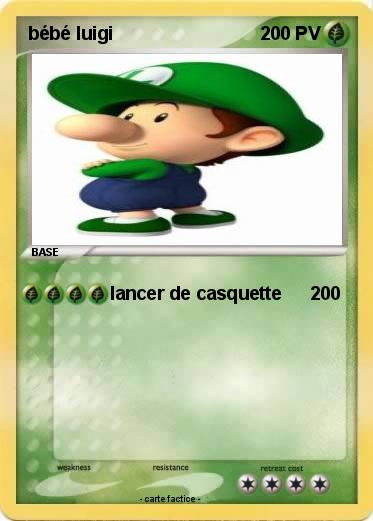 Pokemon bébé luigi