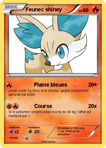 Pokemon Feunec shiney
