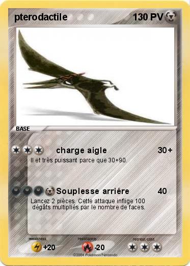 Pokemon pterodactile