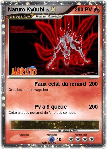 Pokemon Naruto Kyûubi