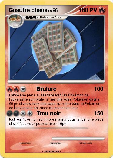 Pokemon Guaufre chaue