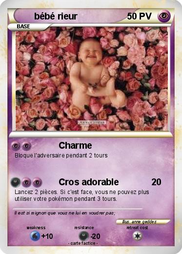 Pokemon bébé rieur