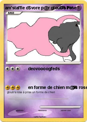 Pokemon am'staffie d$vore p@r gloub's rose
