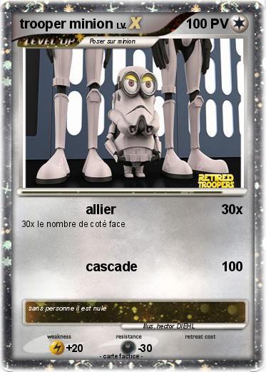 Pokemon trooper minion