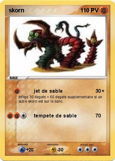 Pokemon skorn