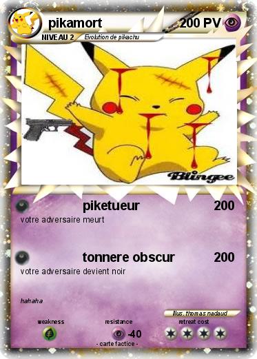 Pokemon pikamort