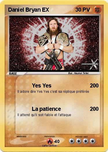 Pokemon Daniel Bryan EX