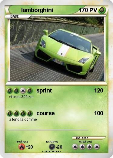 Pokemon lamborghini