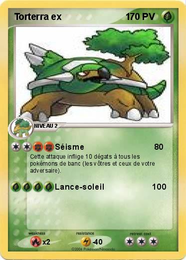 Pokemon Torterra ex                         1