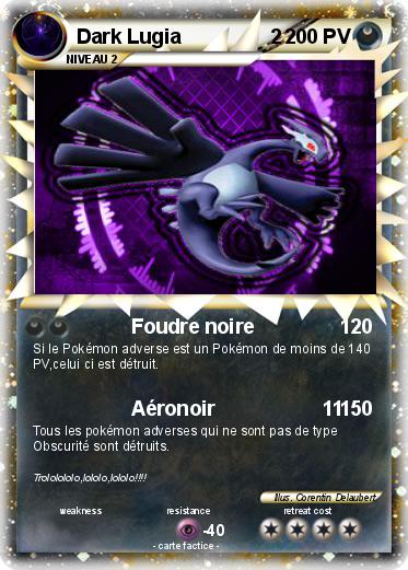 Pokemon Dark Lugia                2