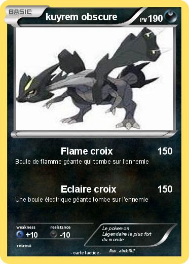 Pokemon kuyrem obscure