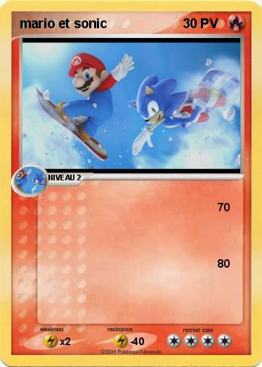Pokemon mario et sonic