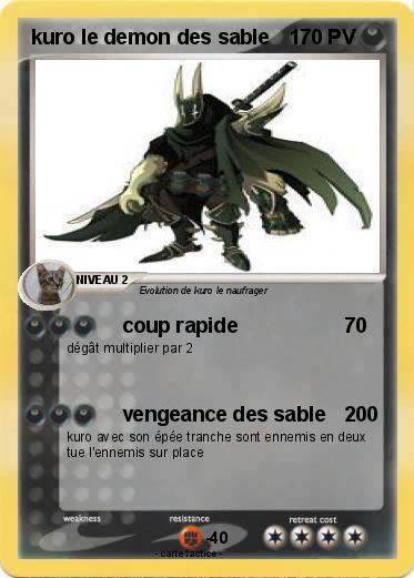 Pokemon kuro le demon des sable