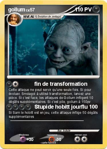 Pokemon gollum