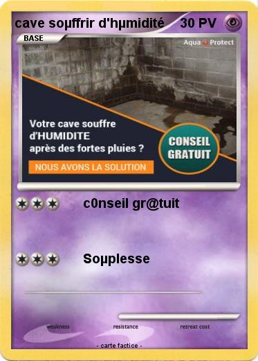 Pokemon cave soµffrir d'hµmidité