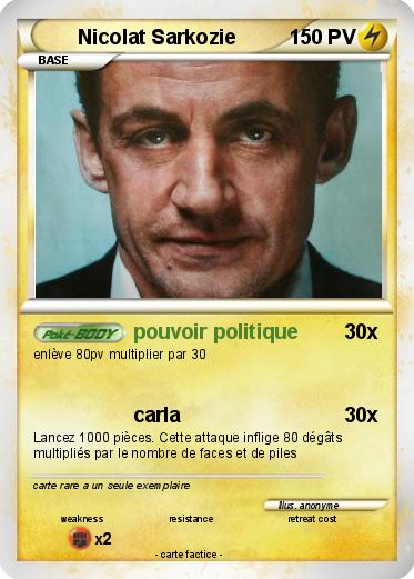 Pokemon Nicolat Sarkozie