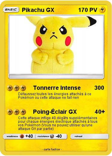 Pokemon Pikachu GX