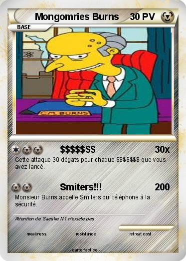 Pokemon Mongomries Burns