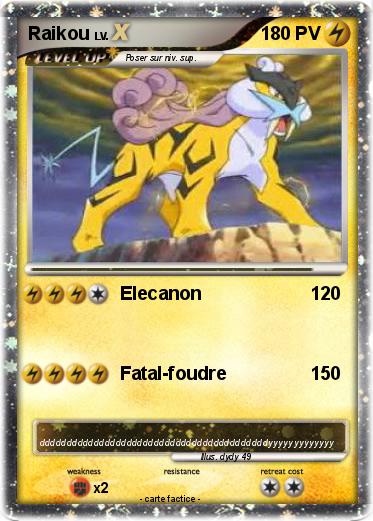 Pokemon Raikou