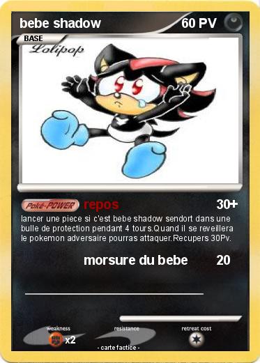 Pokemon bebe shadow