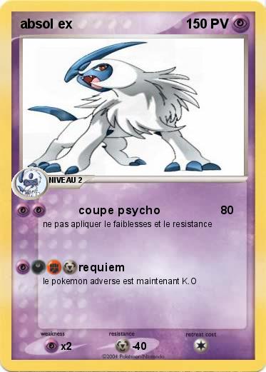 Pokemon absol ex